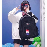 韓國正品 Veteze Retro Sport Bag 2 黑色大容量後背包 旅行背包 上課背包 電腦包