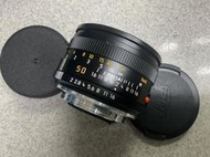 [保固一年][高雄明豐] 95新 LEICA SUMMICRON-R 50mm F2 E 55 少用出售 便宜賣