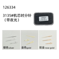 Watch Movement Parts Men's Log Series Watch Hands 3135Movement Luminous Hour Minute Second Hands Poi