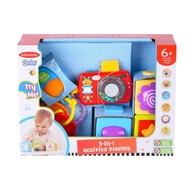 Wel-B x Infunbebe 3-in-1 activity playset (เซ็ตกิจกรรม ของเล่นเด็ก) - ของเล่น ของเล่นเด็ก หยอดบล็อค 