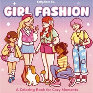 [PDF] 45 Pages Girl Fashion Coloring By Belly Bean Co. | Kids & Adult Coloring eBook