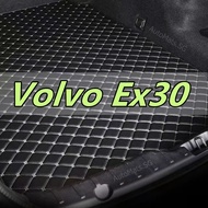 [Volvo Ex30] Trunk Mat- READY STOCK Premium PU Leather Trunk Liner Boot Cargo
