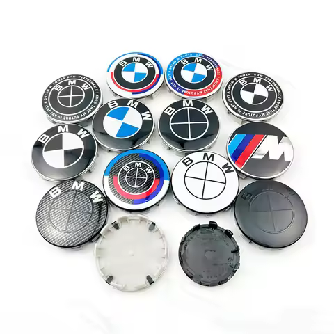 4pcs 56mm 68mm Car Logo Wheel Center Hub Caps For BMW X1 X3 X5 X6 Z4 E60 E38 E53 E70 E85 F30 F20 F48