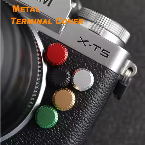 Metal Flash PC Sync Terminal Cap Dust Cover for Fuji Fujifilm XT1 X-T2 T3 T4 T5 XT2 XT3 XT4 XT5 H1 X