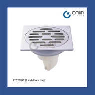Onimi Italia - Anti Water Backflow floor trap / Anti Insect Anti Odour Floor Trap / 6 inch floor tra