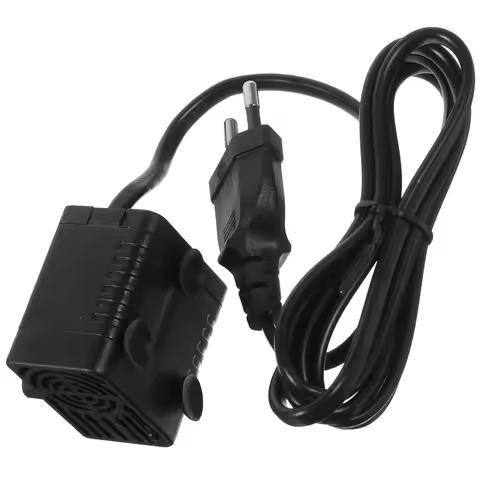 220V 320L/H 5W Aquarium Fish Tank Pond Submersible Water Black 8Mm Outlet Eu Plug Adjustable Flow 54