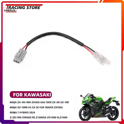 For Kawasaki Ninja ZX4 RR/R/SE ZX400 RR/R ZX6R ZX636 ZX10RR 1000SX H2 SX ZX1002 Z900 /SE/RS ZR900 Li