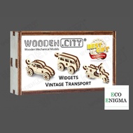 Wooden City Widgets Vintage Transport Wooden City 3 in 1