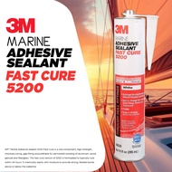 3M™ Marine Adhesive Sealant 5200 FAST CURE Polyurethane Waterproof Boat Sealant High Strength Perman