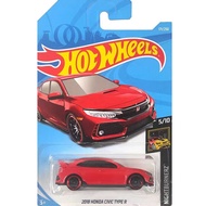 Hot Wheels 1:64คัน2018 HONDA CIVIC TYPE R Collection Metal Die-Cast Model Toys