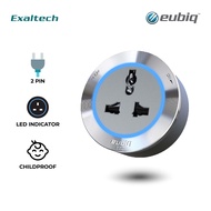 EUBIQ ADAPTOR PROMO Eubiq PREMIUM ITL3-L-TT / BLK British Adaptor [Eubiq Malaysia Official] - SIRIM 