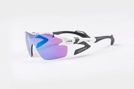 AIRFLY AF-302 C-5SP Mirror Lens Sunglasses - Pearl White