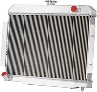 4 Row Core Aluminum Radiator for 1972-1986 Jeep CJ Series CJ5 CJ6 CJ7 Scrambler 1973 1974 1975 L6 V8
