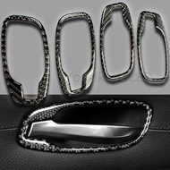 Bright 3D Real Carbon Fiber Carbon Fiber Real Carbon Fiber Carbon Fiber Frame Patch Suitable for 08-