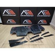 Toyota supra VRS rear diffuser