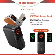 Cygnett Encore 10,000/20,000mAh - 45W/65W Fast Charging Power Bank
