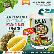 BAJA POKOK DURIAN DAN BUAH-BUAHAN 13 Sumber Nutrein Semulajadi in 1 Pack Mini [ LENGKAP ] [ 1 KG ] + Extra 500 Gram