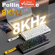 Attack Shark X68 PRO HE PBT Double Craft Keycap Wired 2.4G Bluetooth Dual Driver Custom Keyboard Att