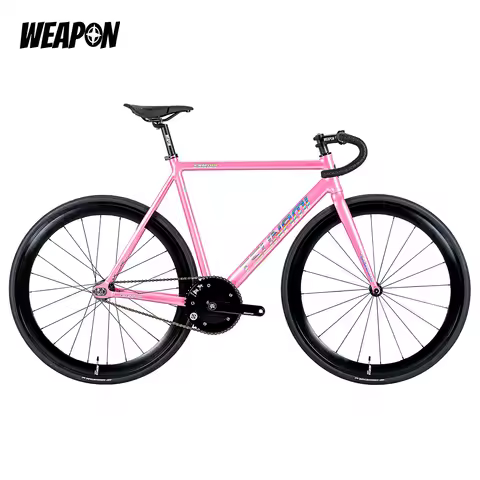 Tsunami SNM100Elite Complete Fixed Gear Bike Fixie Single Speed Track Bicycle (Pearl Pink-Custom)