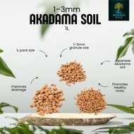 1L Akadama Soil 1–3mm | Japanese Bonsai Succulent Cactus Soil Mix 日本赤玉土 多肉赤玉土