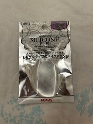 日本矽膠透明粉撲makeup silicone puff包平郵