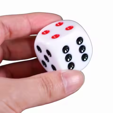 1PC Resin Dice 30mm Big Cube Round Corner Dot Dice 3cm Game Accessories Entertainment High Quality B