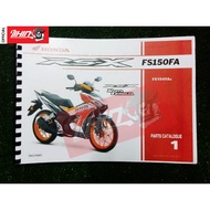 Honda RSX 150 (FS150FA) 2021 Part Catalogue