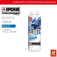 IPONE 4T SCOOT4 10W-30 ENGINE OIL, MINYAK OIL, LUBRICANTS MOTORCYCLE