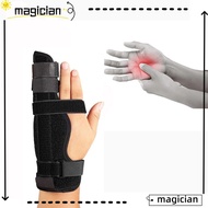 MAG Finger Brace, Fixed Support Metacarpal Splint Brace, Fracture Splint Protector Immediate Relie Finger Splint Boxer Break