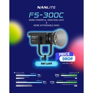 Nanlite FS-300C AC-Powered RGBW Color LED Spotlight