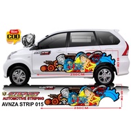 AVANZA XENIA STICKER DECAL GEAR GARAGE VARIATION STICKER