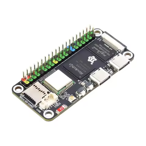 WaveshareLuckfox Lyra Zero W Micro Linux Development Board Based On RK3506B Chip, Integrated With Tr