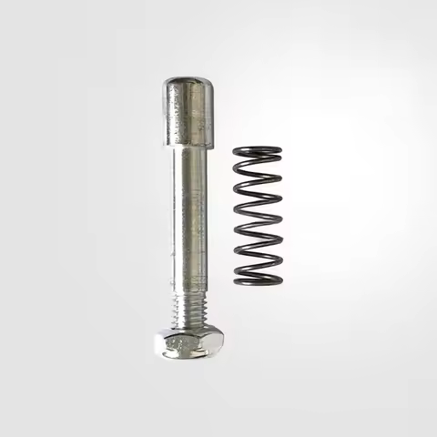 Platform extension card lock brake pedal switch spring nut