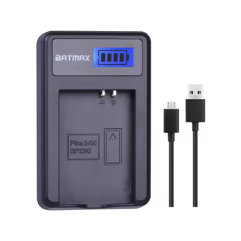 1pc IA-BP1310 BP-1310 BP 1310 LCD USB Battery Charger for Samsung NX5 NX10 NX100 NX11 NX20 Cameras