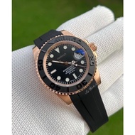 Seiko Mods Yacht Master rose gold Seikolex rose gold seiko modify seiko modified Seiko custom band &