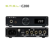 SMSL C200 Audio DAC+Headphone Amp ES9038Q2M 4xOPA1612A USB/Optical/Coaxial/Bluetooth 5.0 inputs TRS Balanced 4.4mm 6.35mm Output