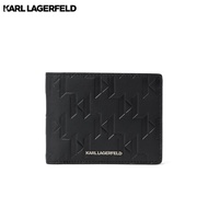 KARL LAGERFELD - K/LOOM LEATHER BIFOLD WALLET