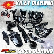 🇻🇳JUPITER YAMAHA ORIGINAL INNER HITAM KILAT DIAMOND/ Y15ZR V1 V2/ Y16ZR V1 Abs/ LC135 V8 NVX155 V2/