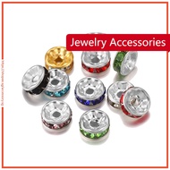 Jewelry accessories beaded spacer beads spacer beads diamond spacer beads