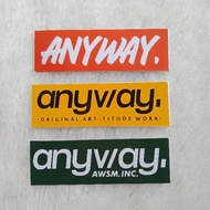 Anyway - Stickers