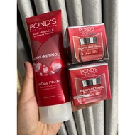 Ponds Age Miracle Series Paket 3 Pcs ( Day Cream 10gr + Night Cream 10gr + Foam 100gr ) - 3 pcs