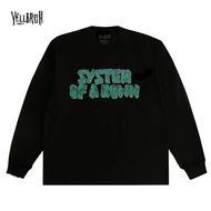 Music System Of Band T-Shirt Down Green Risk Longsleeve Thick LS1