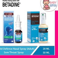 Ready BETADINE SORE THROAT SPRAY & NASAL SPRAY Adult - ORIGINAL