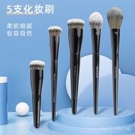 5Blush Brush New Multi-color Cangzhou Foundation Brush Black Tube Makeup Brush Fiber Bristles KN6C