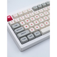 keycap anime pbt keycaps sa keycap Red White Machine Keycap Game Console XDA Retro Style PBT Video G