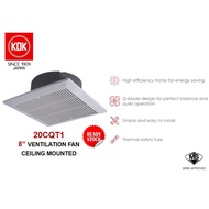 KIPAS EKZOS CEILING KDK 20CQT1 8"/20cm CEILING MOUNTED VENTILATION FAN EXHAUST FAN