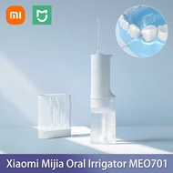 XIAOMI MIJIA Oral Irrigator Dental Irrigator IPX7 Portable Ultrasonic Teeth Oral Flusher 200ML Water Tank Tooth Cleaner