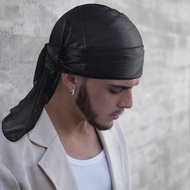Durag Head/ Bandana Durag Tail Long Hip Hop/ Hat Breathable Headband/Pirate Hat