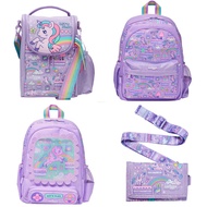 Australian Smiggle Medium Schoolbag Kids Cartoon Backpack Primary School Students Low Grade Backpack Casual Bag Wallet