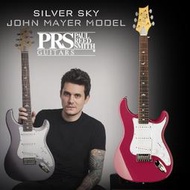 【又昇樂器】簽名款 PRS SE John Mayer Silver Sky Dragon Fruit 電吉他